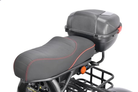 Электроскутер WHITE SIBERIA PRO TRIKE+ 3000W, черный