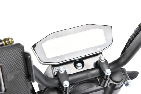 Электроскутер WHITE SIBERIA PRO TRIKE+ 3000W, черный