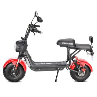 Электроскутер WHITE SIBERIA MINI R 2.0 1200W RED (красный)