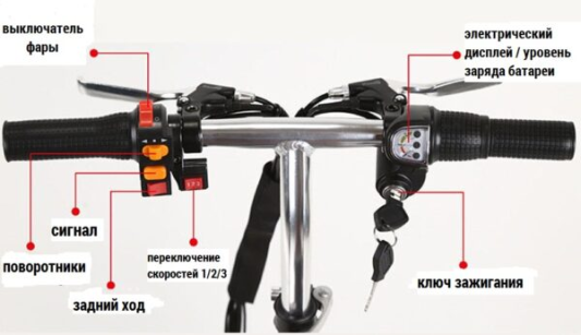 Электротрицикл Elbike Адъютант Twix А2