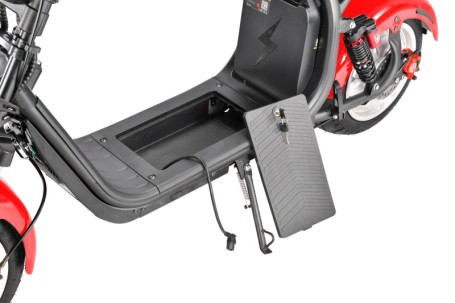 Электроскутер WHITE SIBERIA PRO MAX 3950W, красный