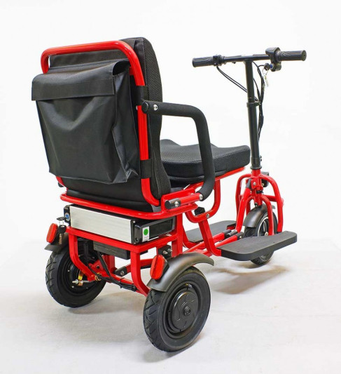 Электротрицикл Green Camel Colt V350 48V, красный
