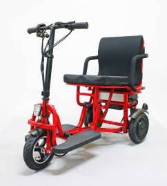 Электротрицикл Green Camel Colt V350 48V, красный