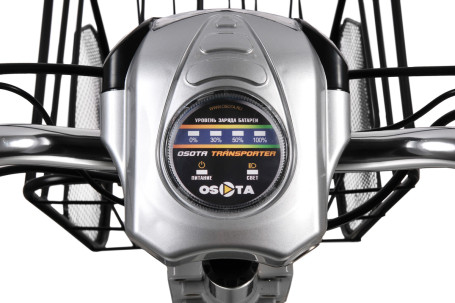 Электротрицикл Transporter 600W 48V чёрный