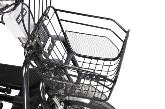 Электротрицикл Transporter 600W 48V чёрный