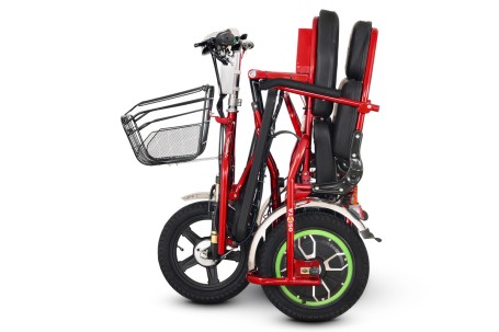 Электротрицикл Transporter 600W 48V красный