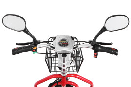 Электротрицикл Transporter PRO Li-Ion красный