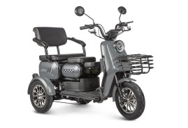 Электротрицикл Rutrike Бумеранг, серый