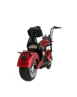 Электрический скутер Ikingi Chopper красный 