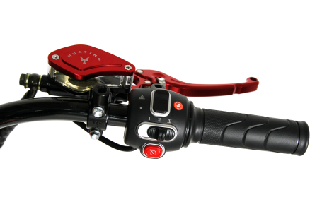 Электрический скутер Ikingi Chopper красный 