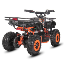 Детский электроквадроцикл WHITE SIBERIA SNEG MINI ORANGE 1000W