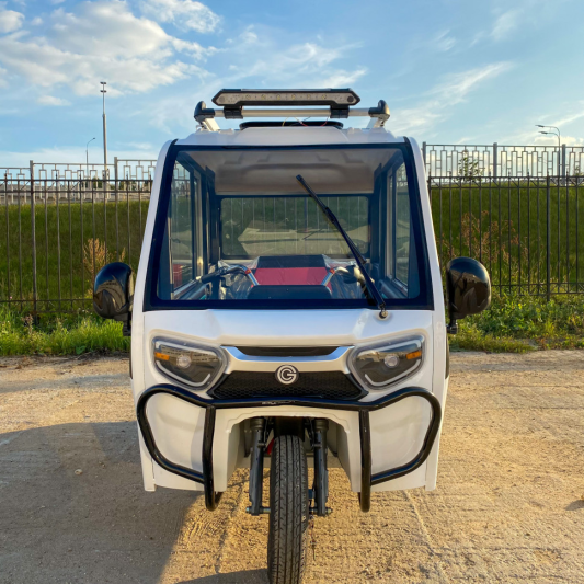 Трицикл GreenCamel Шторм Пикап (60V 1500W) кабина, кузов, понижающая 