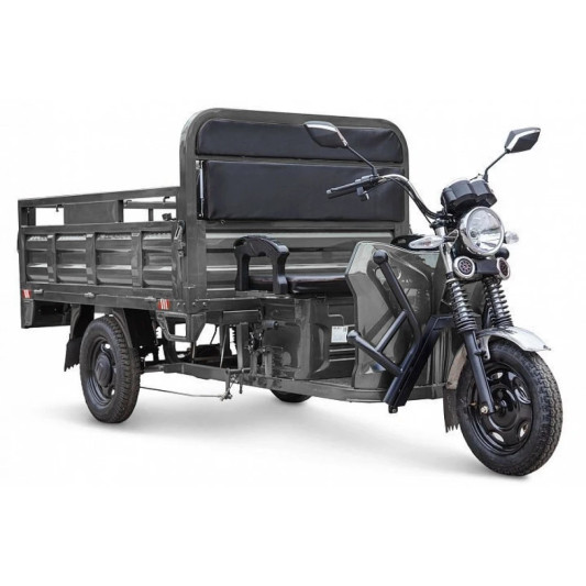 Грузовой электротрицикл Rutrike D4 NEXT PRO 1800 72V1500W, серый
