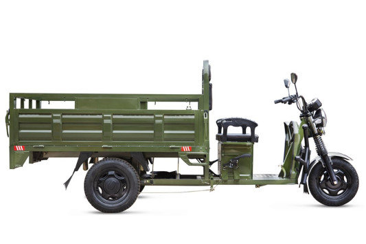 Грузовой электротрицикл Rutrike D4 NEXT PRO 1800 72V1500W, серый