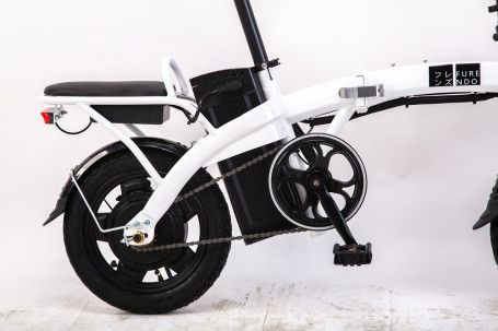Электровелосипед FURENDO E-S8 250, белый металлик