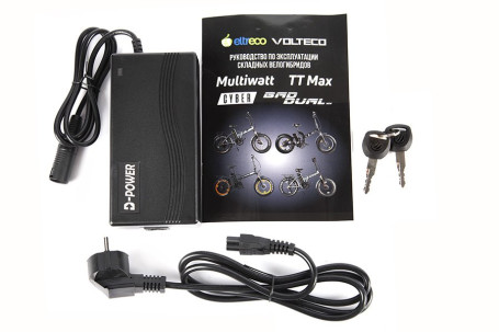 Электрофэтбайк VOLTECO CYBER, красный