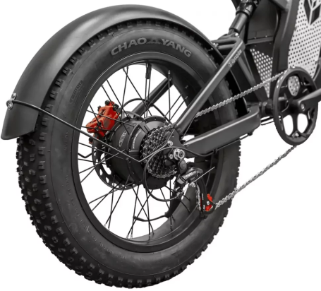 Электровелосипед Syccyba IMPULSE 1000Вт 30Ah V5 Спицевые диски