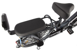 Электровелосипед GREEN CITY e-ALFA new, коричневый