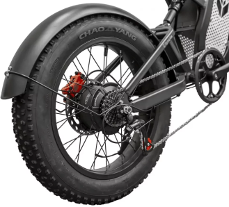 Электровелосипед Syccyba IMPULSE 500Вт 15Ah Спицевые диски
