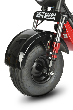 Электроскутер WHITE SIBERIA MINI R 3.0, черный