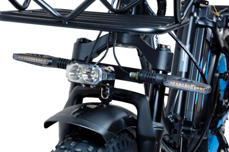 Электровелосипед Minako F11 Pro 20ah, красный