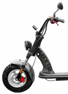 Трехколесный электроскутер Ikingi M6 Pro Trike карбон