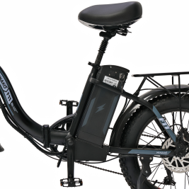 Электровелосипед Minako F11 Pro 20ah, черный