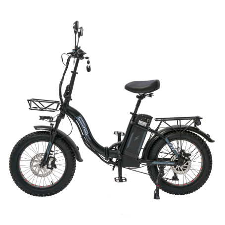 Электровелосипед Minako F11 Pro 20ah, черный