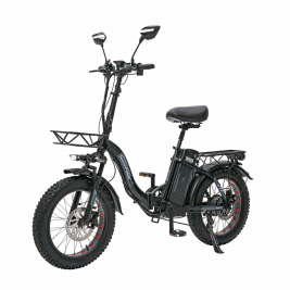 Электровелосипед Minako F11 Pro 20ah, черный