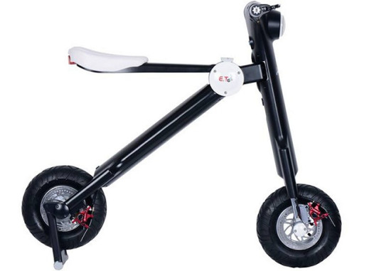 Электровелосипед ET Scooter R2, черный