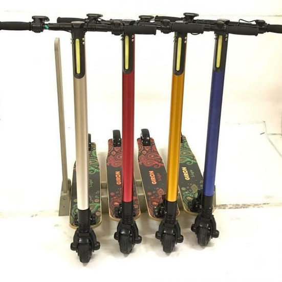 Электросамокат Giron S-Lite, красный