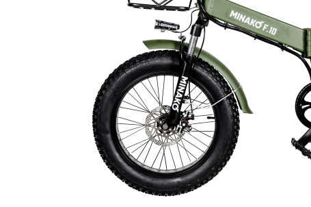 Электровелосипед Minako F10 хаки