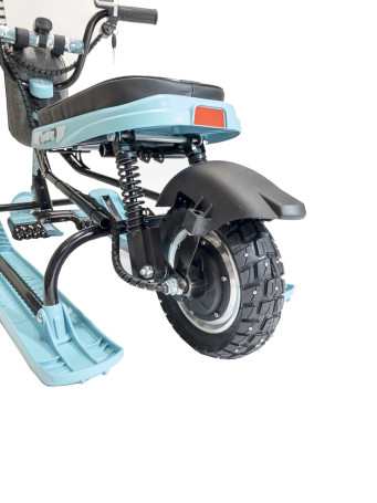 Детский электроснегокат Cityroller C1 (SnowDrive), голубой