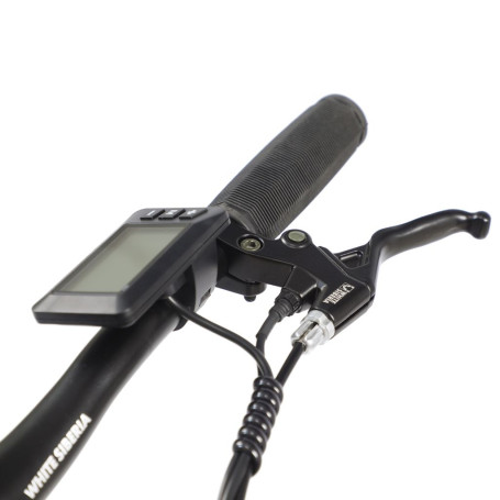 Электровелосипед WHITE SIBERIA CAMRY LIGHT 500W (матовый серебристый)