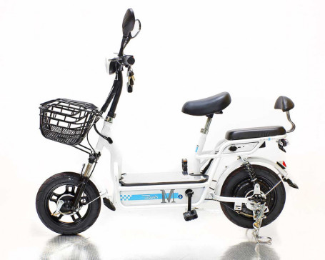 Электромопед GreenCamel Тайфун 350 (48V 12Ah 350W) быстросъёмная батарея