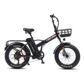 Электровелосипед WHITE SIBERIA SLAV PRO 1000W (матовый черный)