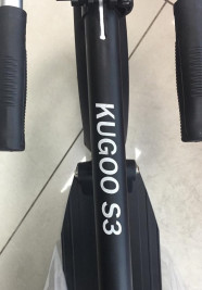 Электросамокат Kugoo S3, черный
