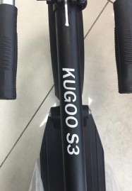 Электросамокат Kugoo S3, черный