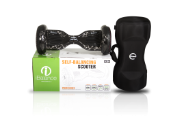 Гироскутер iBalance Prem Series 10.5 дюймов с приложением, черная молния