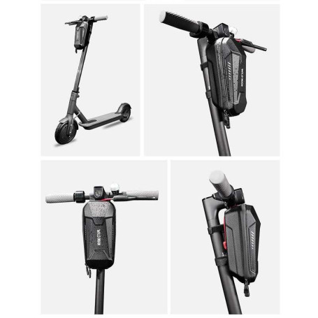 Сумка на руль для электросамокатов Wild Man XL 3L (Черная)