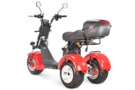 Электроскутер WHITE SIBERIA IKRA 5000W, красный