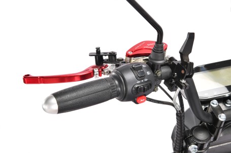 Электроскутер WHITE SIBERIA IKRA 5000W, красный