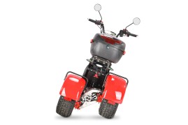 Электроскутер WHITE SIBERIA IKRA 5000W, красный