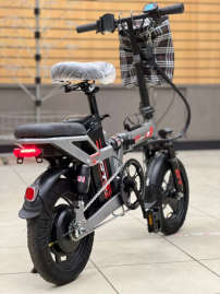 Электровелосипед складной двухместный двухподвес GT V5 Pro (14R 500w 48v 20Ah)