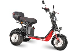 Электроскутер WHITE SIBERIA IKRA 5000W, черный