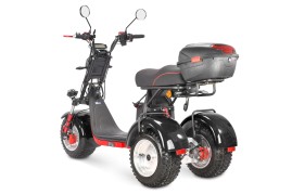 Электроскутер WHITE SIBERIA IKRA 5000W, черный