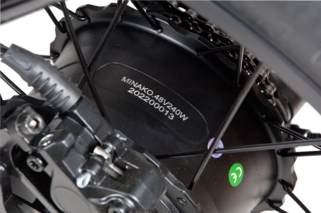 Электровелосипед Minako FOX 23Ah спицы