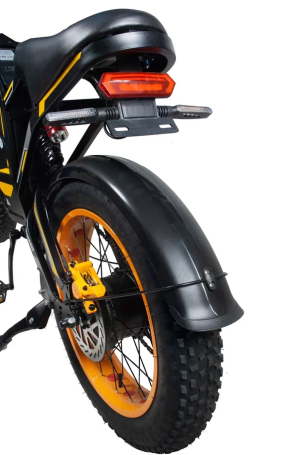 Электровелосипед Minako Apex желтый