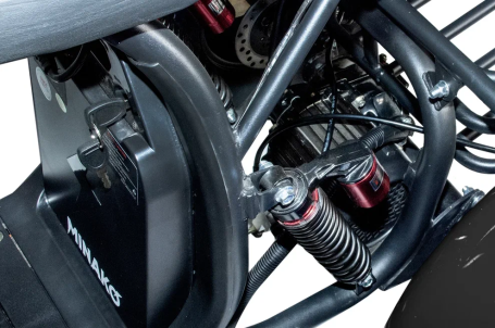 Электроскутер Minako REX 3000W 40Ah, черный