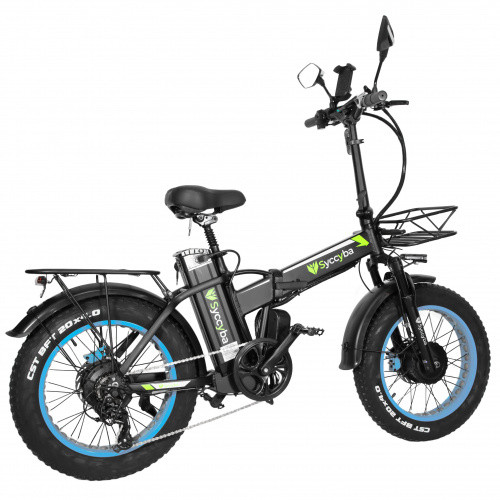 Электровелосипед Syccyba F10 Dual (H1 Dual) 48V/15Ah